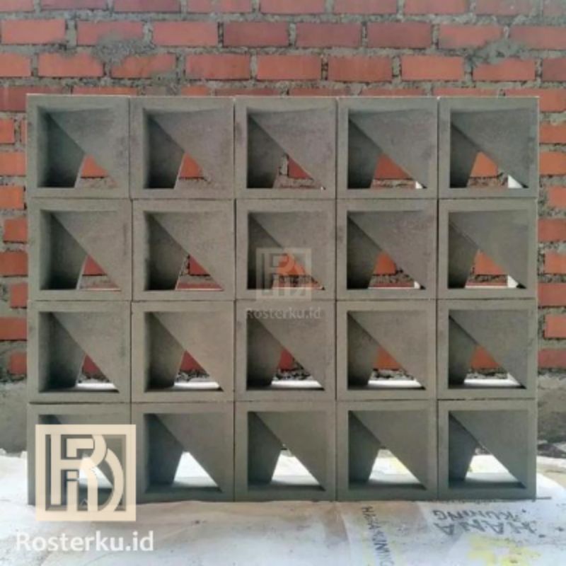 Roster motif y/loster/Roster beton/Roster beton minimalis/pentilasi udara