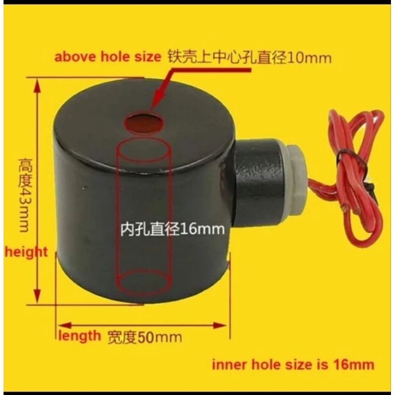 Coil Solenoid 1 Inch 1/2 Inch 3/4 Inch 3/8 Inch