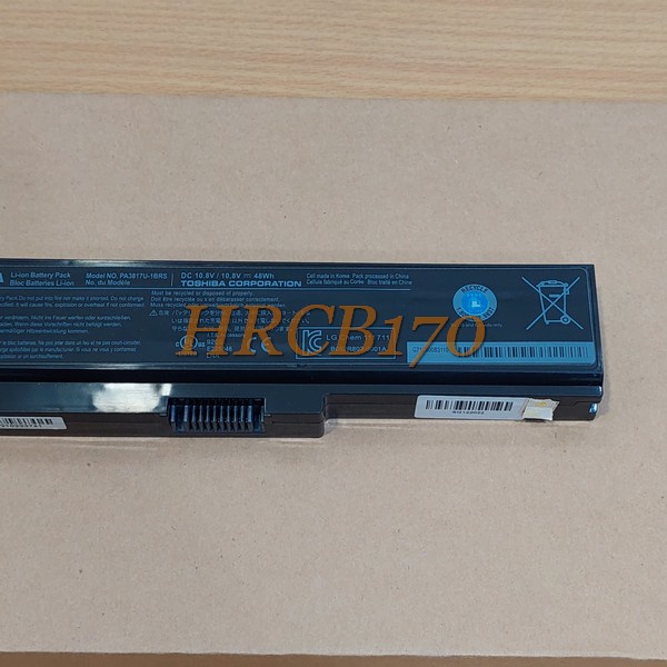 Baterai Toshiba Satellite C600 C640 C645 C655 C635 C605 Pa3817U-1BRS -HRCB