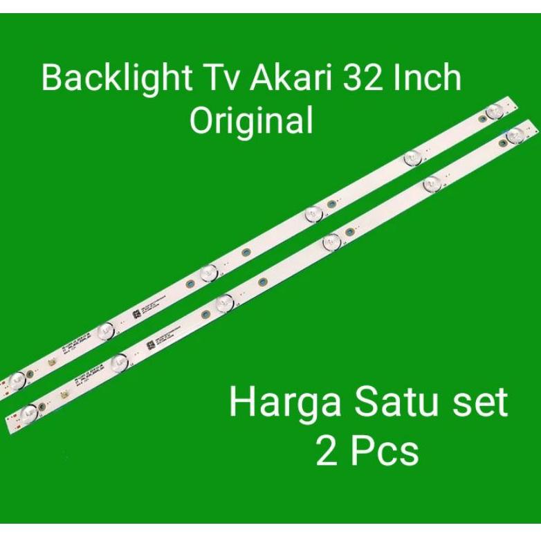 Backlight Led Tv Akari 32 Inch Original 1 set (2 pcs) 9546