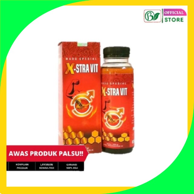 BRAVINA X-STRA VIT 320gr MADU VITALITAS DAN STAMINA PRIA Perkasa Garang Diranjang