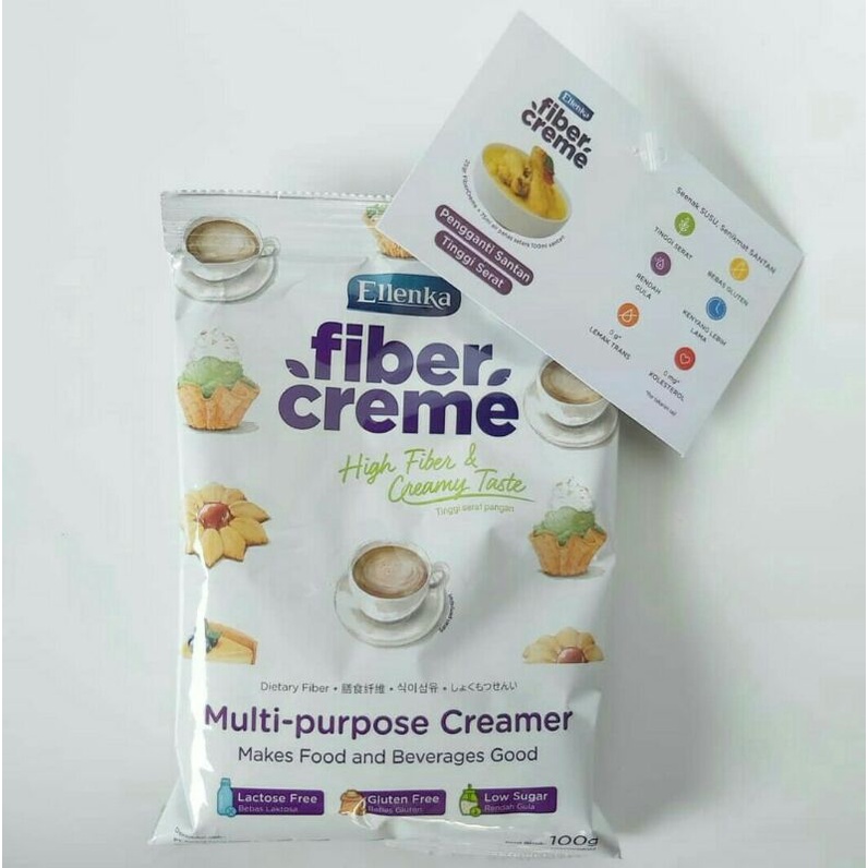 

Krimer FiberCreme 100gr Krimer Bubuk Serbaguna (Pengganti Santan dan Susu)