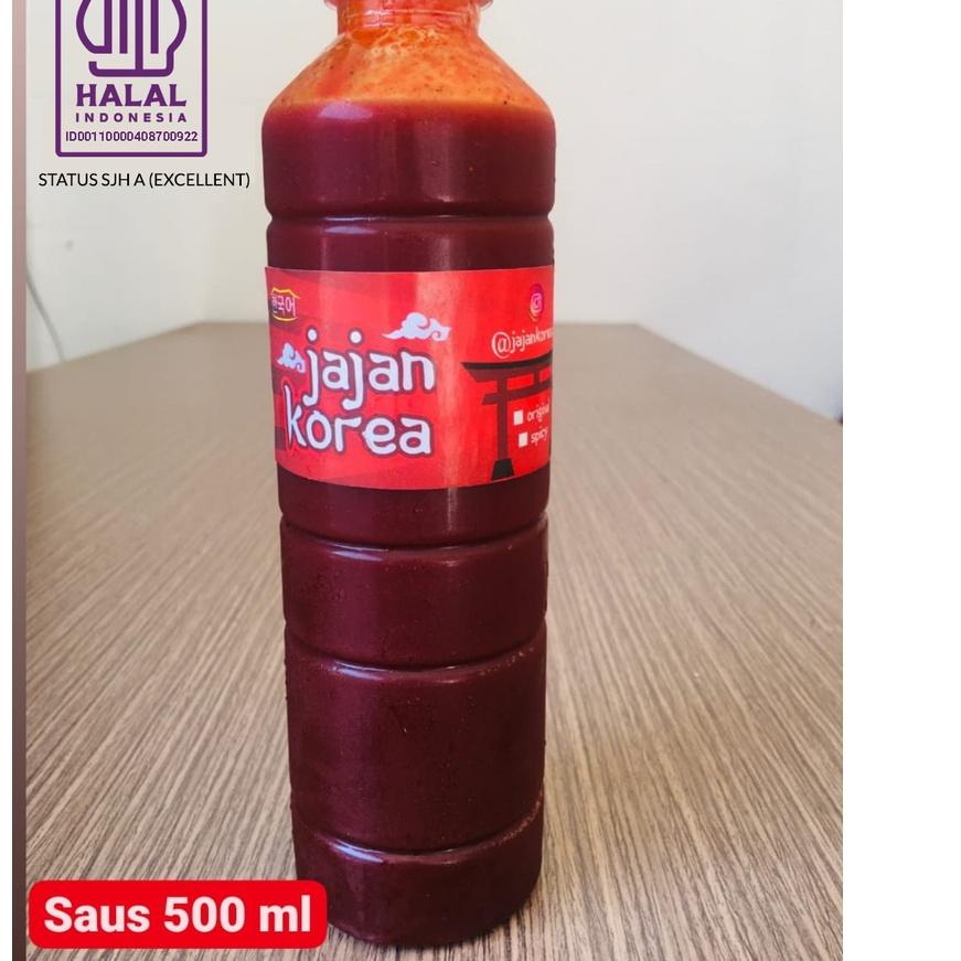 

12.12 sale Saus / Saos 500 ml - Topokki / Gochujang / HALAL JAJAN KOREA / JAJANAN KOREA gas !!