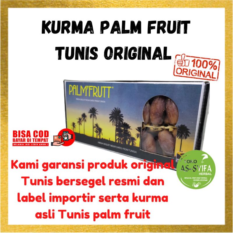 

Kurma Palm Frutt Tunis 500 gram Original Palm Fruit