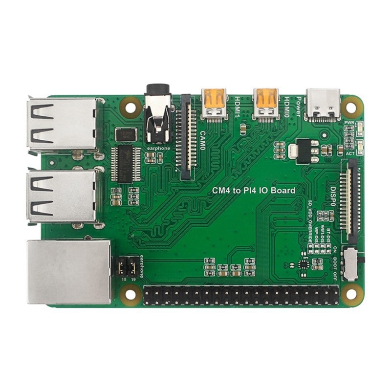 Zzz for Raspberry Pi CM4 Expansion Board Untuk Raspberry Pi 4B Modul RCompute 4papan