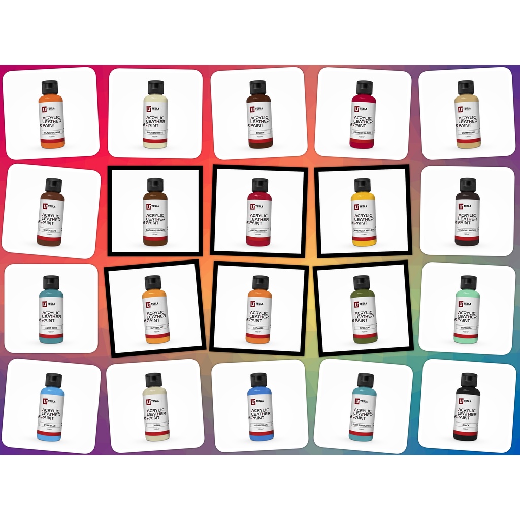 

Tesla Acrylic Leather Paint 120ml (Varian 1)