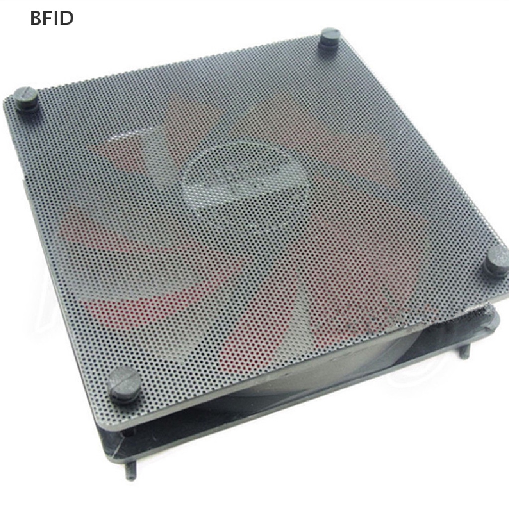 [BFID] 5pcs 120mm Cuttable Black PVC PC Fan Penyaring Debu Dustproof Case Jaring Komputer [ID]