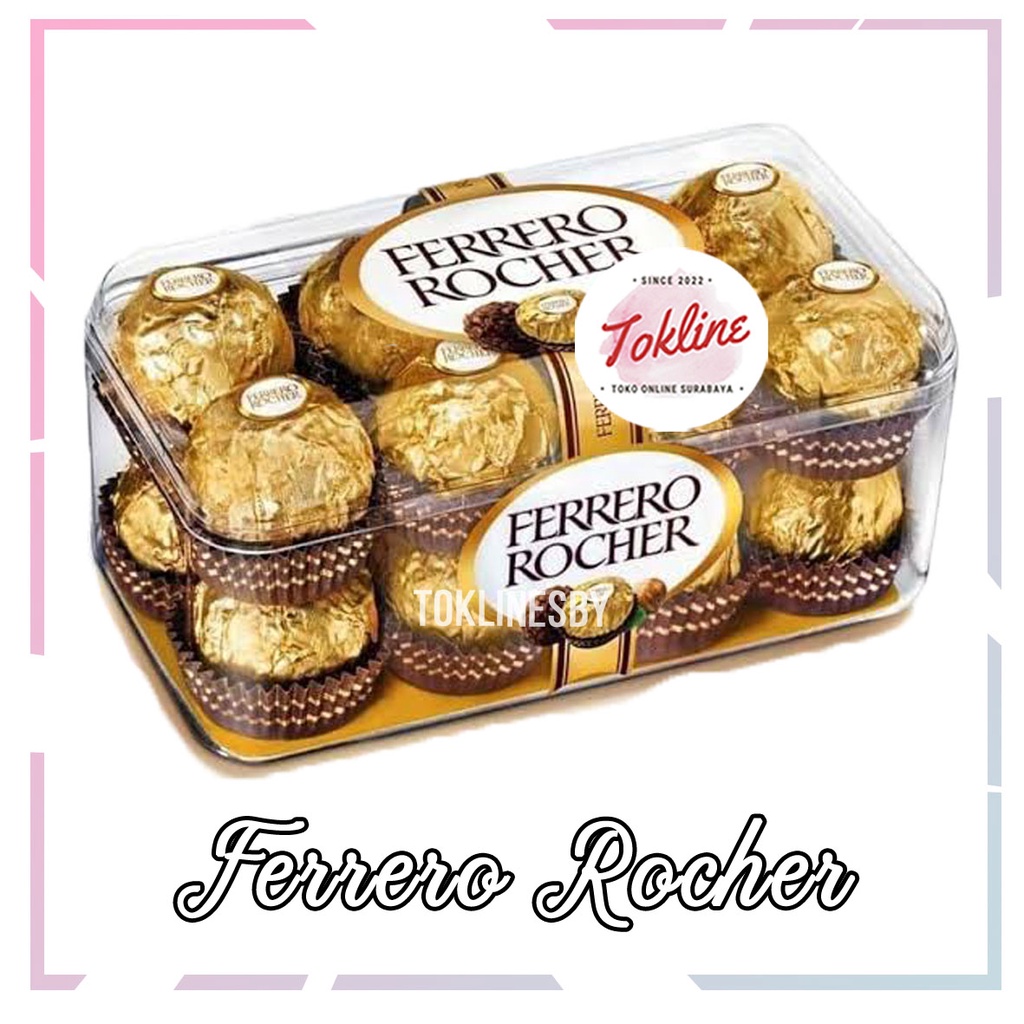 

[ 6 Box / 12 Box ] FERRERO ROCHER COKELAT VALENTINE DAY GIFT BOX isi 16