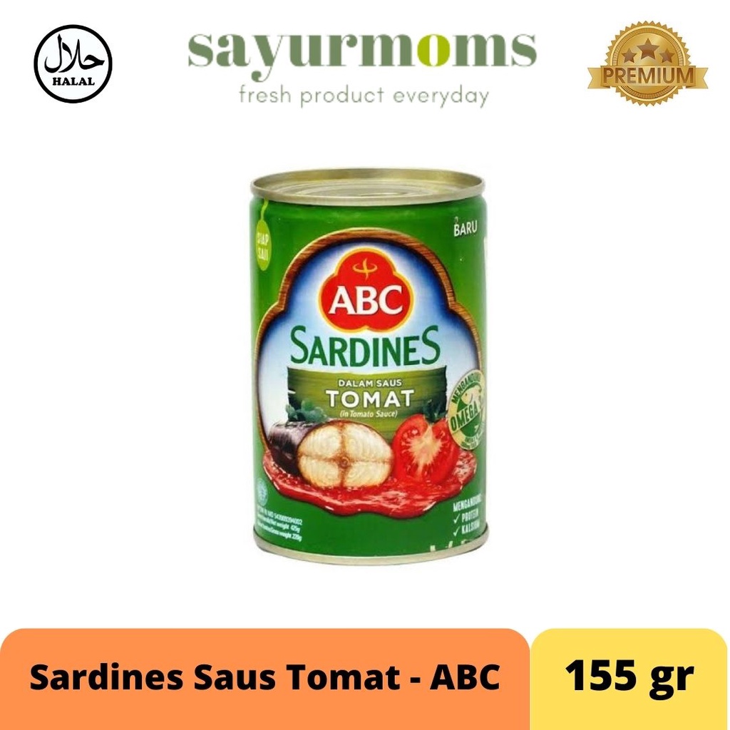 Sardines - ABC 155gr (Cabai/Tomat)