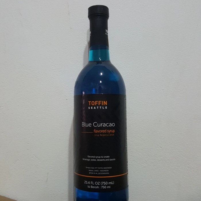 

SIRUP TOFFIN BLUE CURACAO 750ML