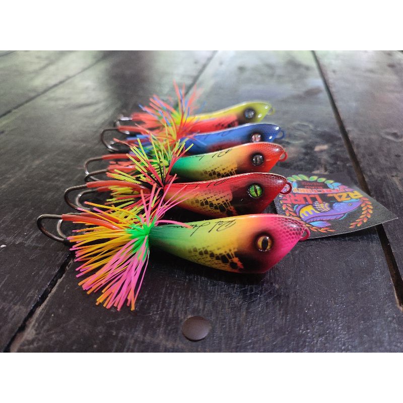 JUMP FROG GEOL RETEL 6CM RZL LURE I UMPAN CASTING IKAN GABUS DAN TOMAN HARUAN