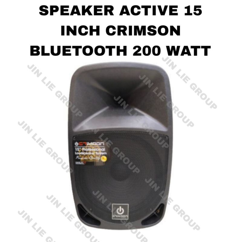 SPEAKER ACTIVE-AKTIF CRIMSON 15 INCH USB ORIGINAL