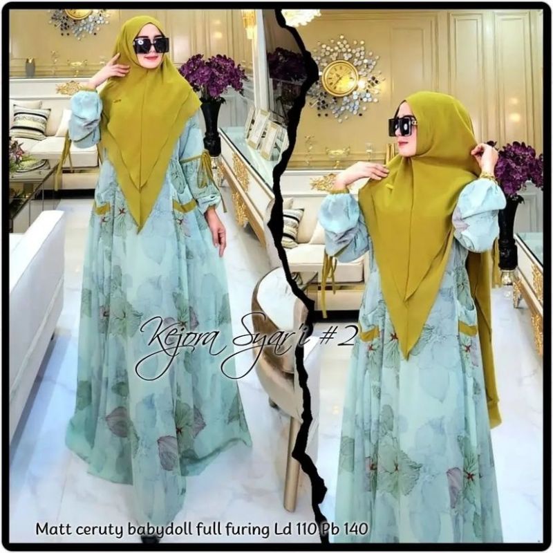 DRESS MUSLIM, Fashion Muslim, baju wanita, dress, gamis, Baju gamis, fashion wanita, Kejora Syari