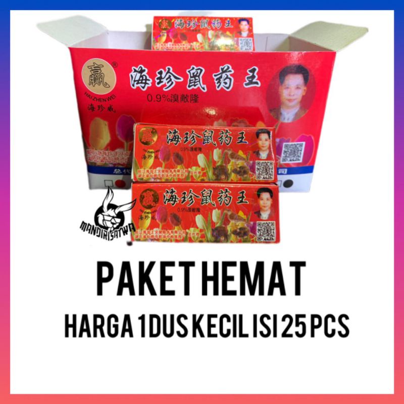 Racun tikus cair 0.9%(harga 1dus kecil isi 25pcs)