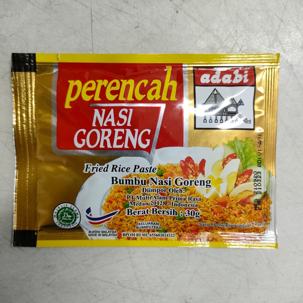 

Adabi Bumbu Nasi Goreng 40gr Ciputat InstantSameday Ready