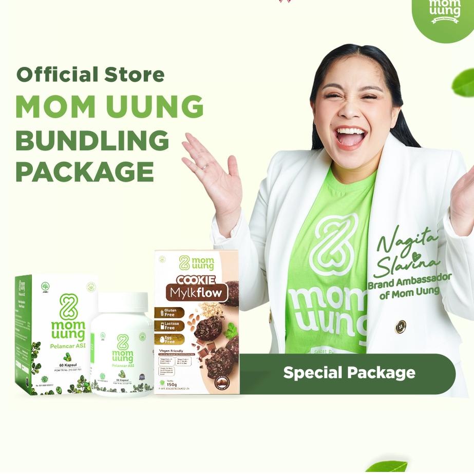 

idc1C6o Mom Uung ASI Booster Special Bundling 60 Kapsul & Cookie Mylkflow Classic Choco / Pelancar ASI Mom Uung / Kukis Sehat / Cookie Mylkflow Classic Choco