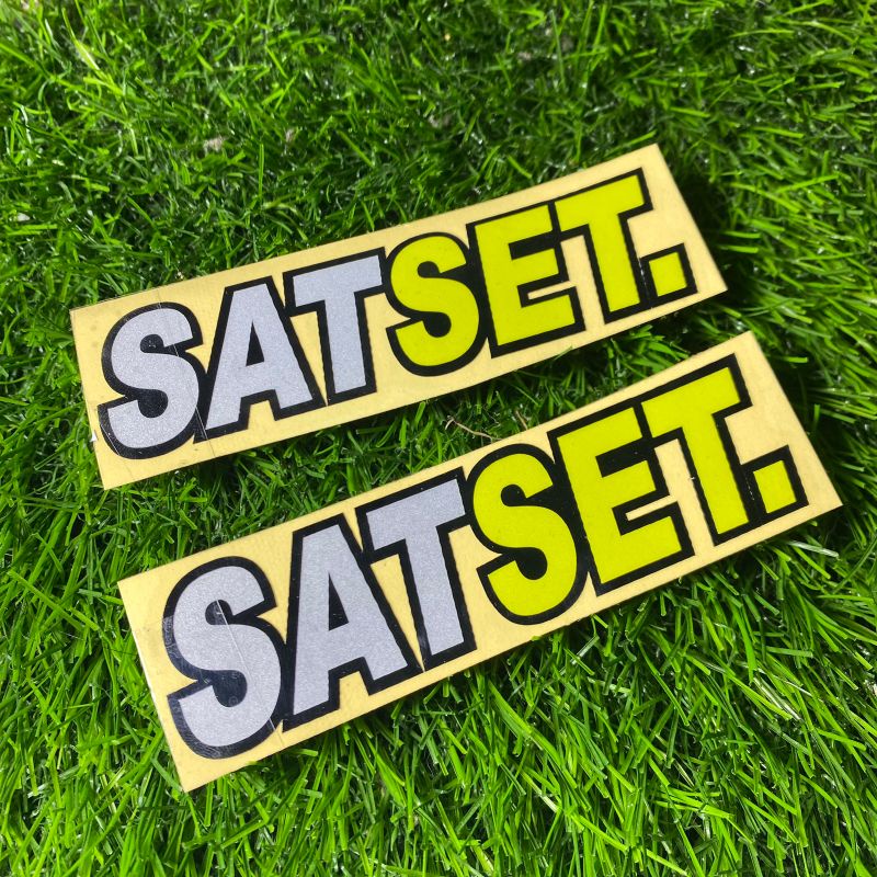 Sticker sat set cutting sticker bahan berkualitas