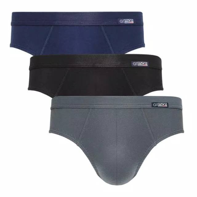 GT Man Celana Dalam Pria Mini Spandex Anti Slip box isi 3 Art 708