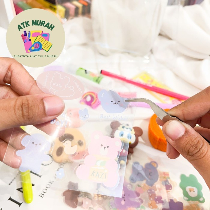 

Terlaris ✨ -Pouch Set alat tulis sticker pensil gantungan kunci pulpen pena pensil- 2.1.23
