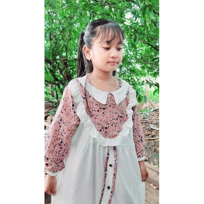 Promo GAMIS ANAK TANGGUNG NABILA BEST SELLER ESTIMASI 7-12  TAHUN Keren