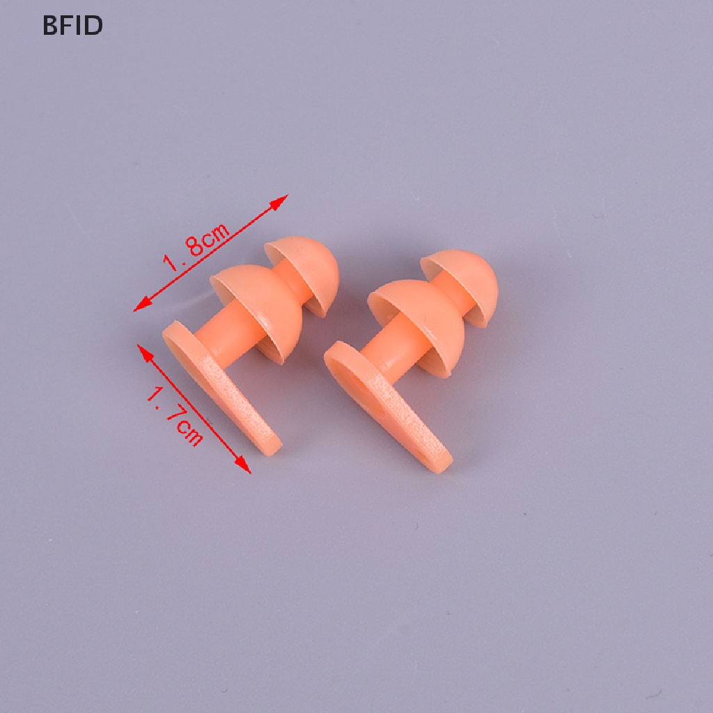 [BFID] 1pasang Ear Plugs Silikon Penyumbat Telinga Anti Air Olahraga Air Renang Aksesoris [ID]