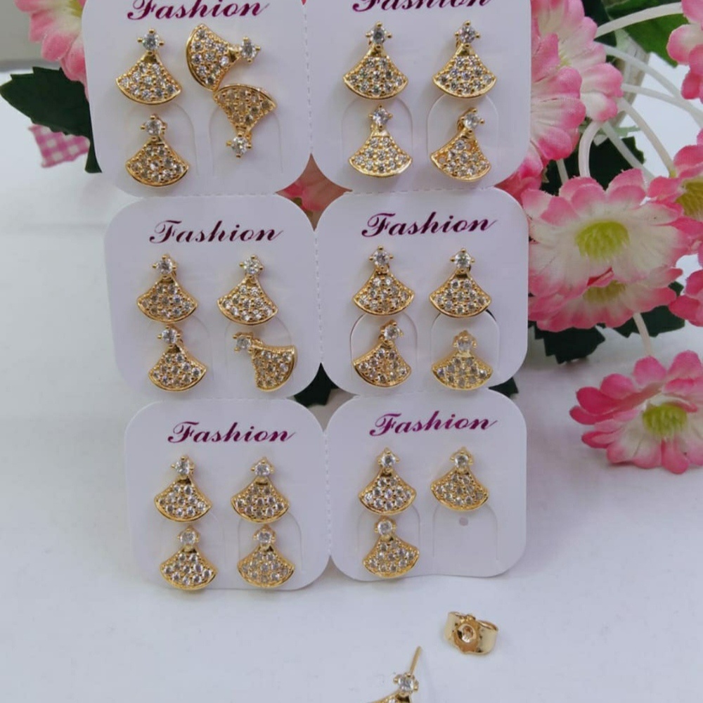 AV333 Grosir Anting Tusuk Dewasa Anting Permata