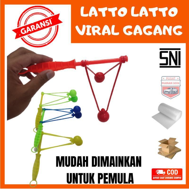 MAINAN VIRAL TOK TOK LATO LATO GAGANG ANTI GAGAL
