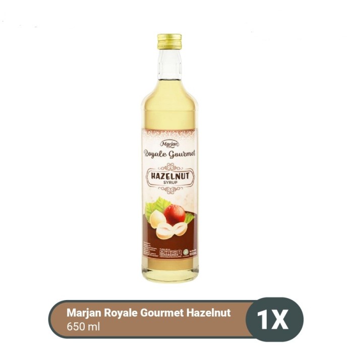 

SIRUP MARJAN ROYALE GOURMET HAZELNUT 650ML SYRUP