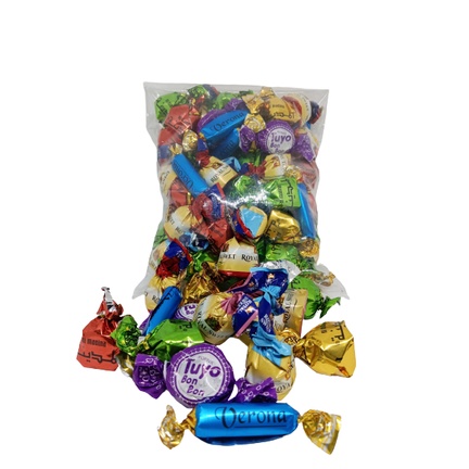 Paket Bahan Oleh-oleh Haji  &amp; Umroh 100 Pack, Kurma Khalas/Kacang Arab/Kismis/Coklat Turky Mix/Botol Air Zamzam