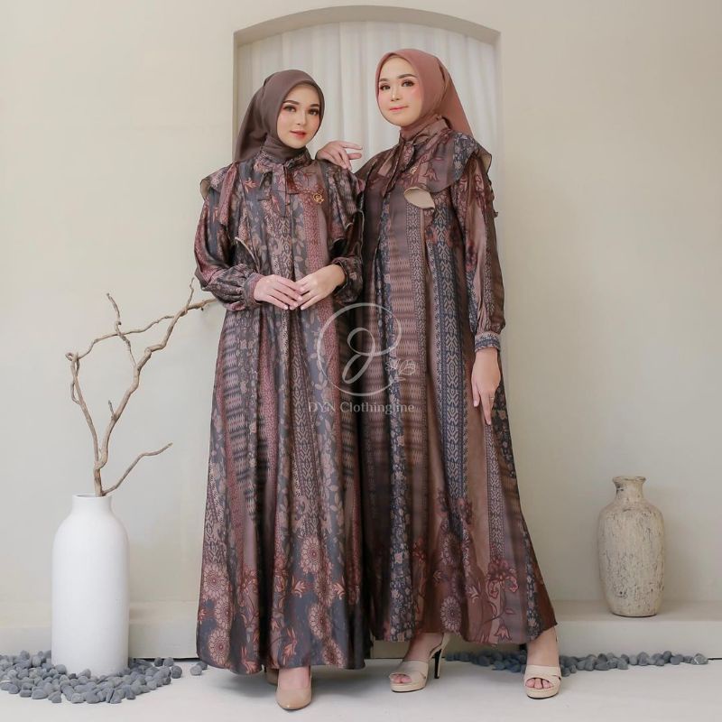 DYN-mayra dress/gamis silk premium