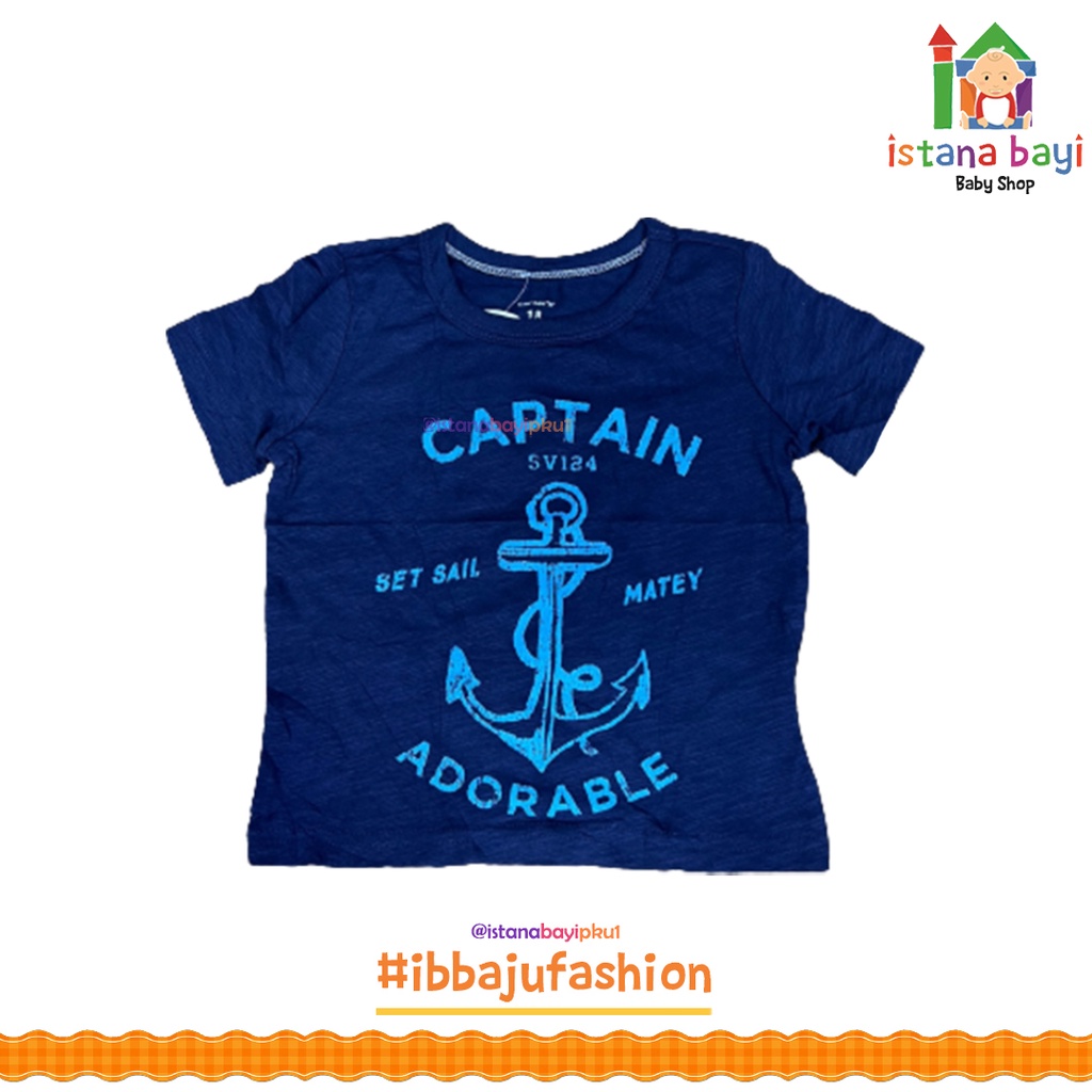 Carterlove T-shirt Atasan Lengan Pendek Anak Boy 5512-23C / Kaos Anak Laki-laki
