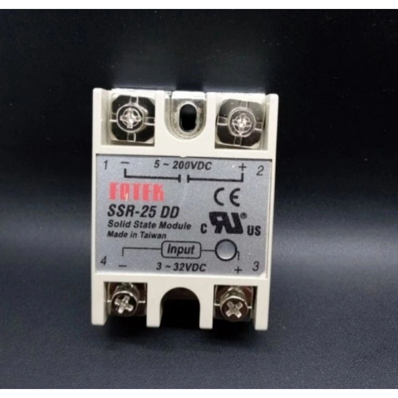 Solid State Relay Fotek SSR 25 - DD /SSR 25 DD 25 Ampere