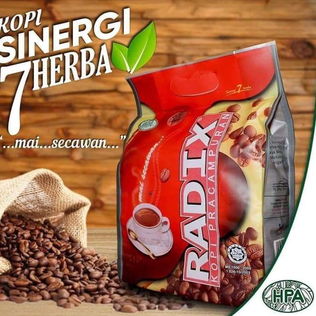 

Code0r5Qf PROMO Kopi Radix Jumbo HPA 100% Original Malaysia Isi 32 Sachet