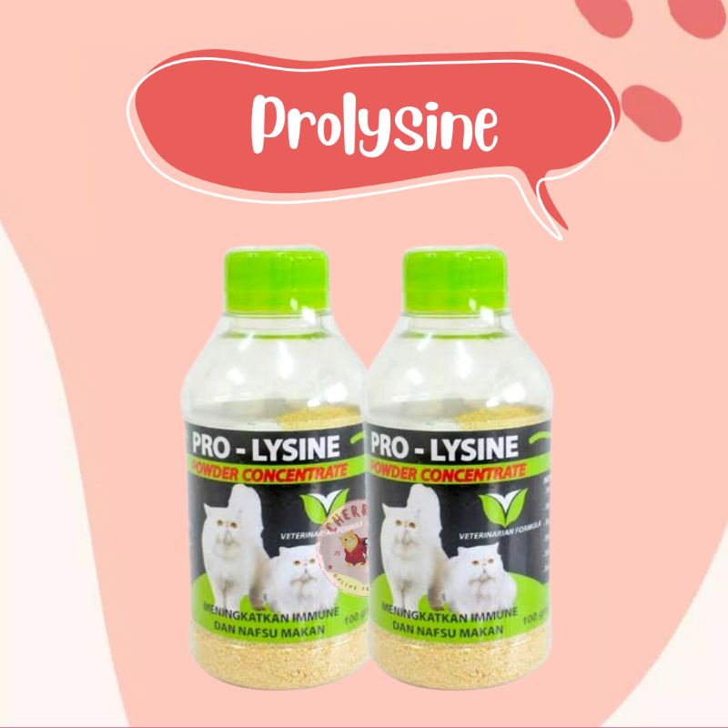 Prolysine Vitamin Nafsu Makan Kucing