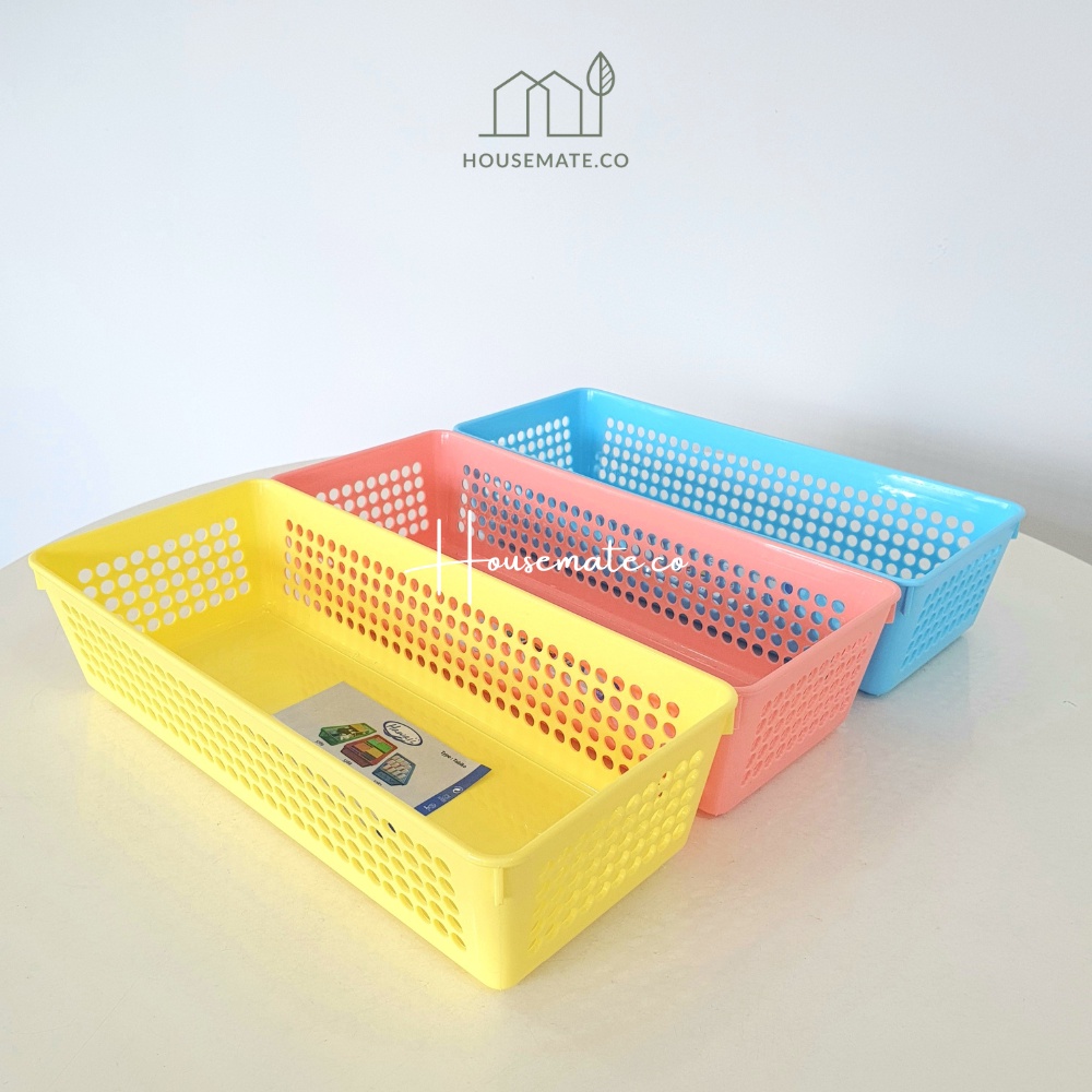 Keranjang Organizer Keranjang Serbaguna Persegi Panjang Tabiko