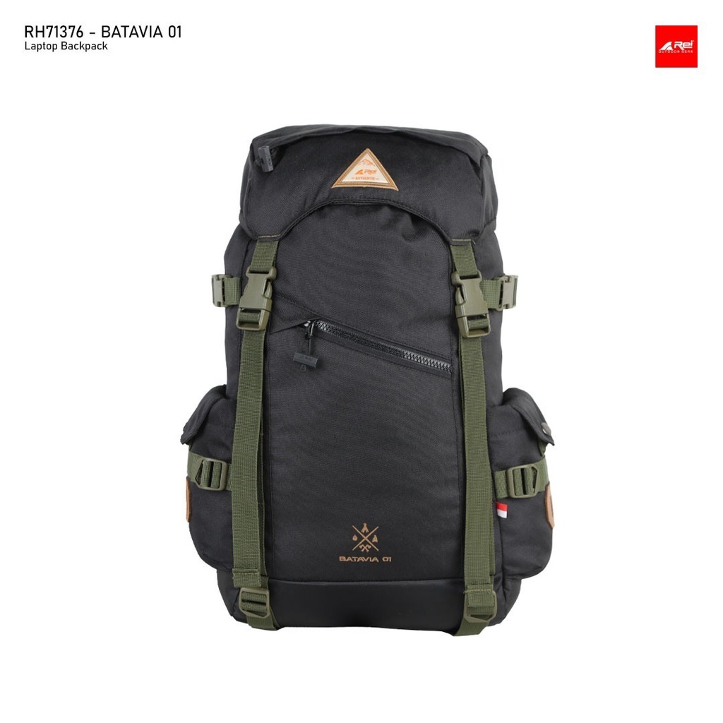 Tas Ransel Arei Batavia 01 Backpack Tas Punggung Tas Laptop Urban Outdoor Tactical Sekolah Rei Daypa