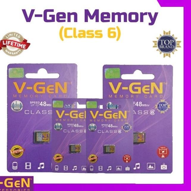 Obral Pesanan MICRO SD VGEN CLASS 6 2GB 4GB 8GB 16GB 32 GB MEMORY VGEN ORIGINAL