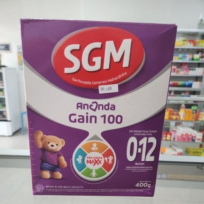 SGM ANANDA GAIN 100 0-12 BULAN