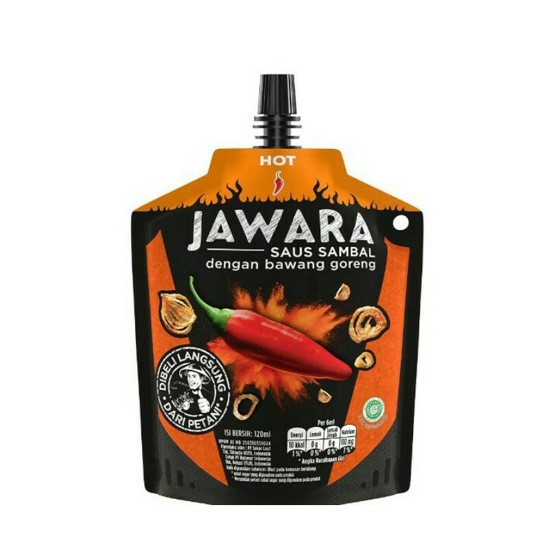 JAWARA Saus Sambal Pedas 120 ml