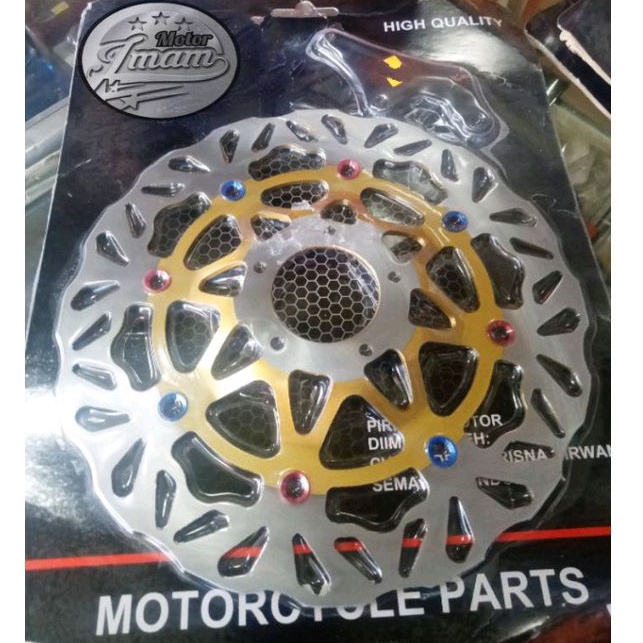 Piringan cakram besar Supra x lobang baut 5