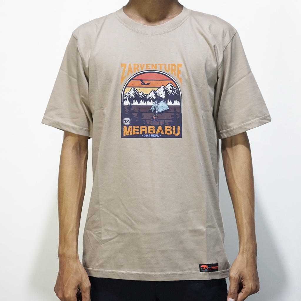 kaos tshirt tema adventure hiking zarventure 1004