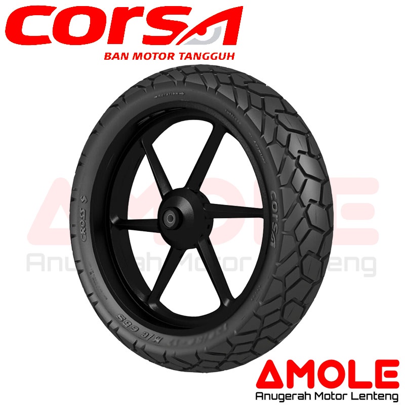 Ban Tubeless Corsa Cross S Depan Yamaha Nmax 110/70-13 110 70 13