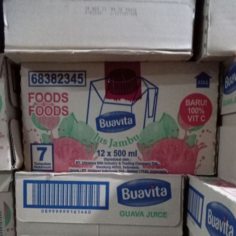 Buavita jus jambu 500mL x 12