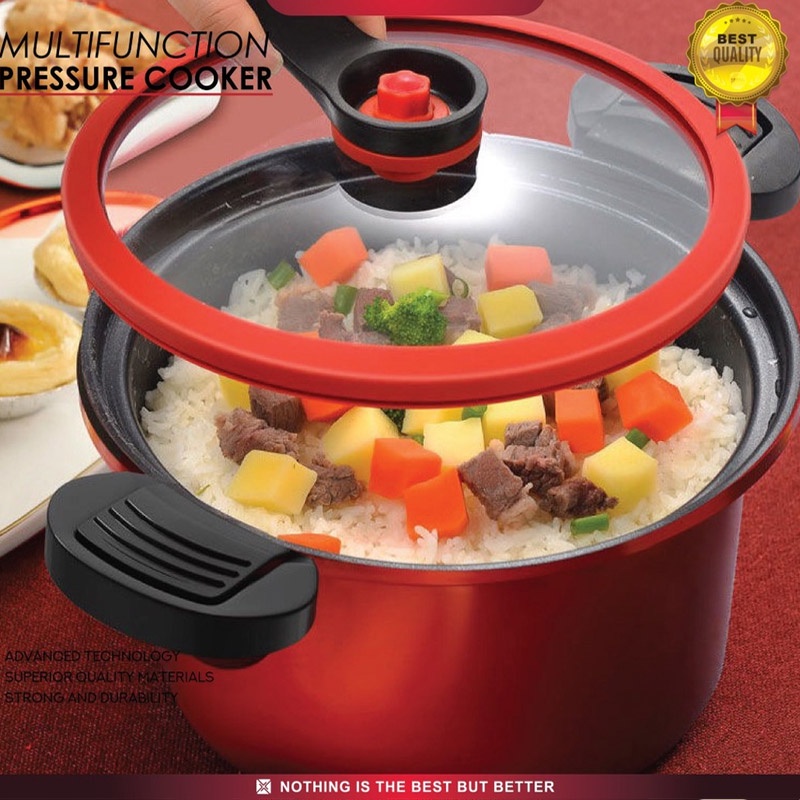 Panci Presto Subron 3.5 liter Teflon Pressure Cooker Totipotent Micro Pressure Cooker Pot Daging Empuk Anti Lengket