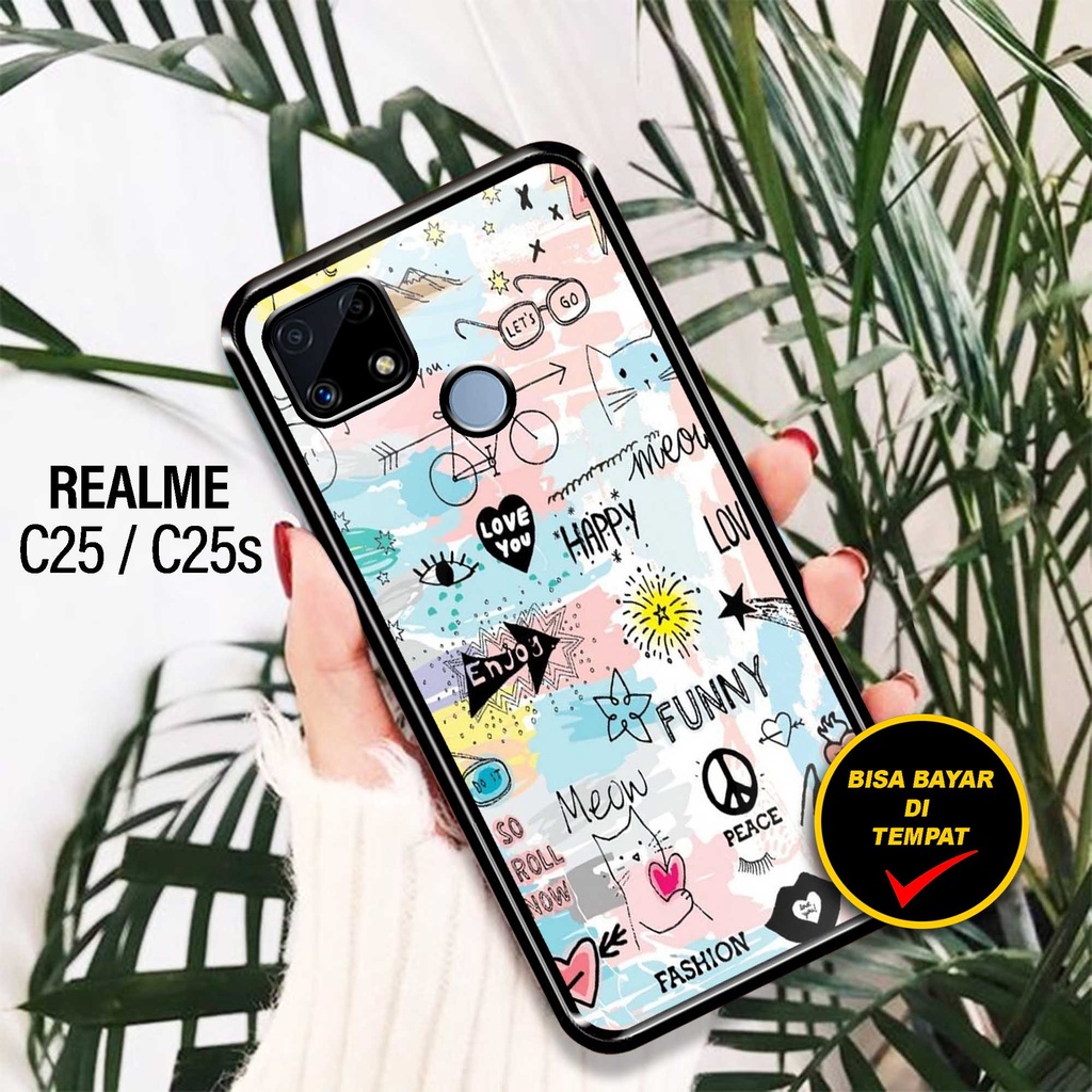 Case REALME C25 / C25S - Casing REALME C25 Terbaru - Softcase Hp - Hardcase 2D - Case Termurah Realm