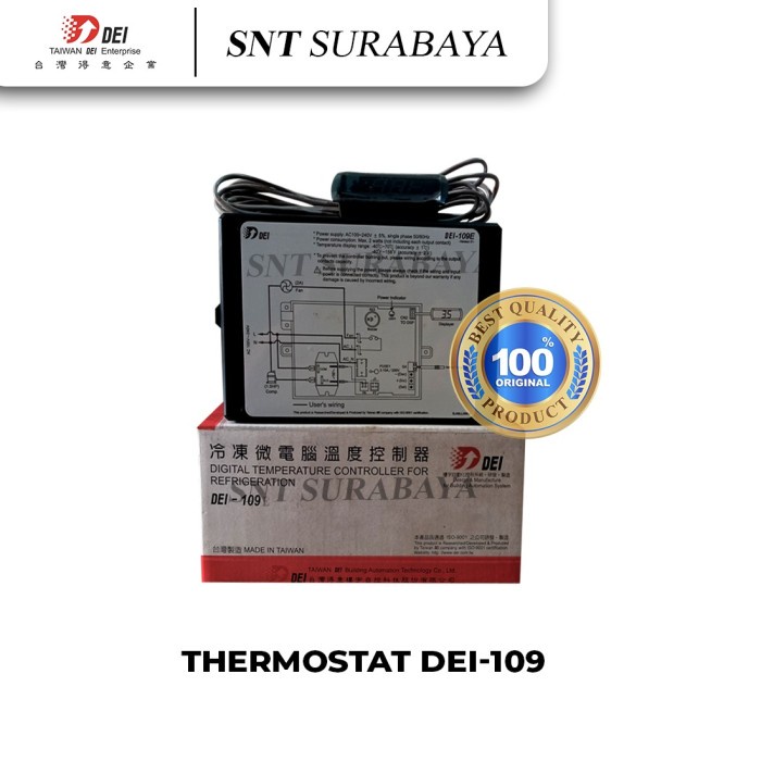 THERMOSTAT DEI-109/THERMOSTAT DIGITAL DEI-109/THERMOSTAT FREEZER