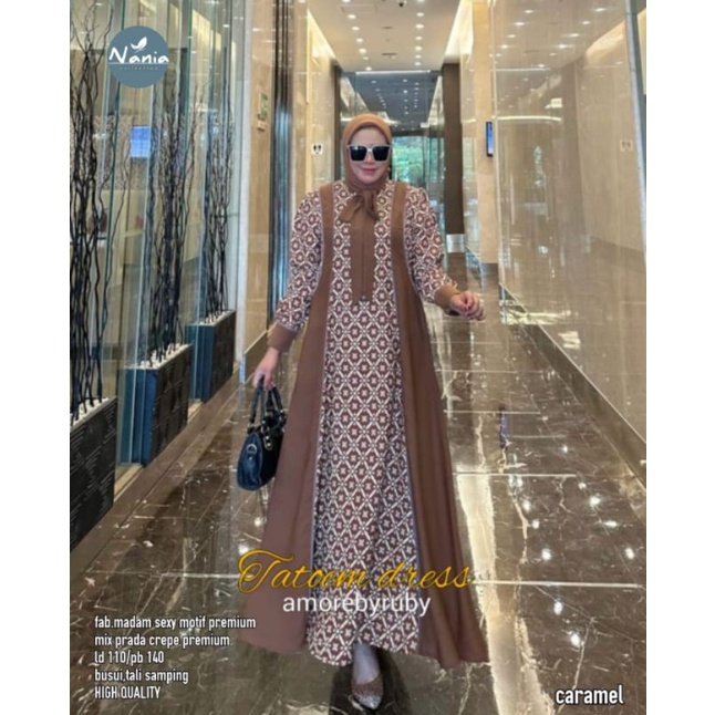 (RESTOCK) TATOEM DRESS MAXY BY NANIA