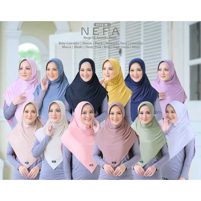BERGO NEFA SIZE M AZAMKA//BERGO TERBARU//BERGO AZAMKA