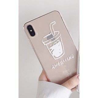 Americano printing anticrack case samsung s5 s6 edge s7 3dge s8 plus s9 plus s10e s10 plus lite 2020 a3 a5 a6 plus a7 a8 a9 2016 2017 2018