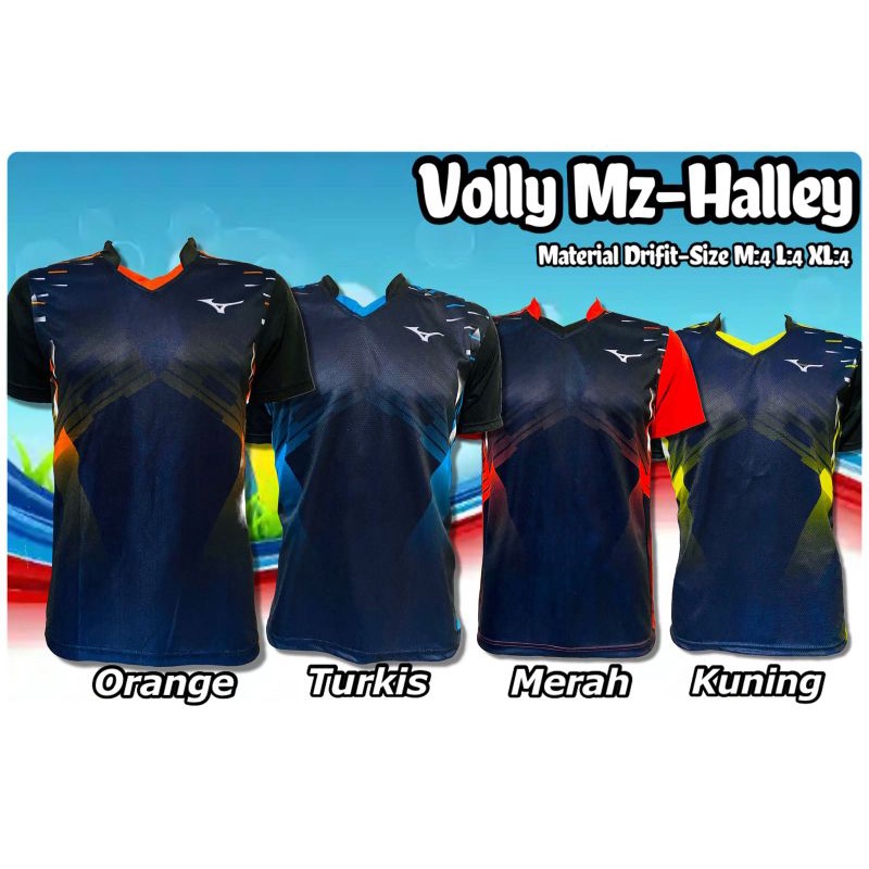KAOS VOLLEY SLOOPE / BAJU VOLLEY PRINTING / JERSEY VOLLEY PRINTING